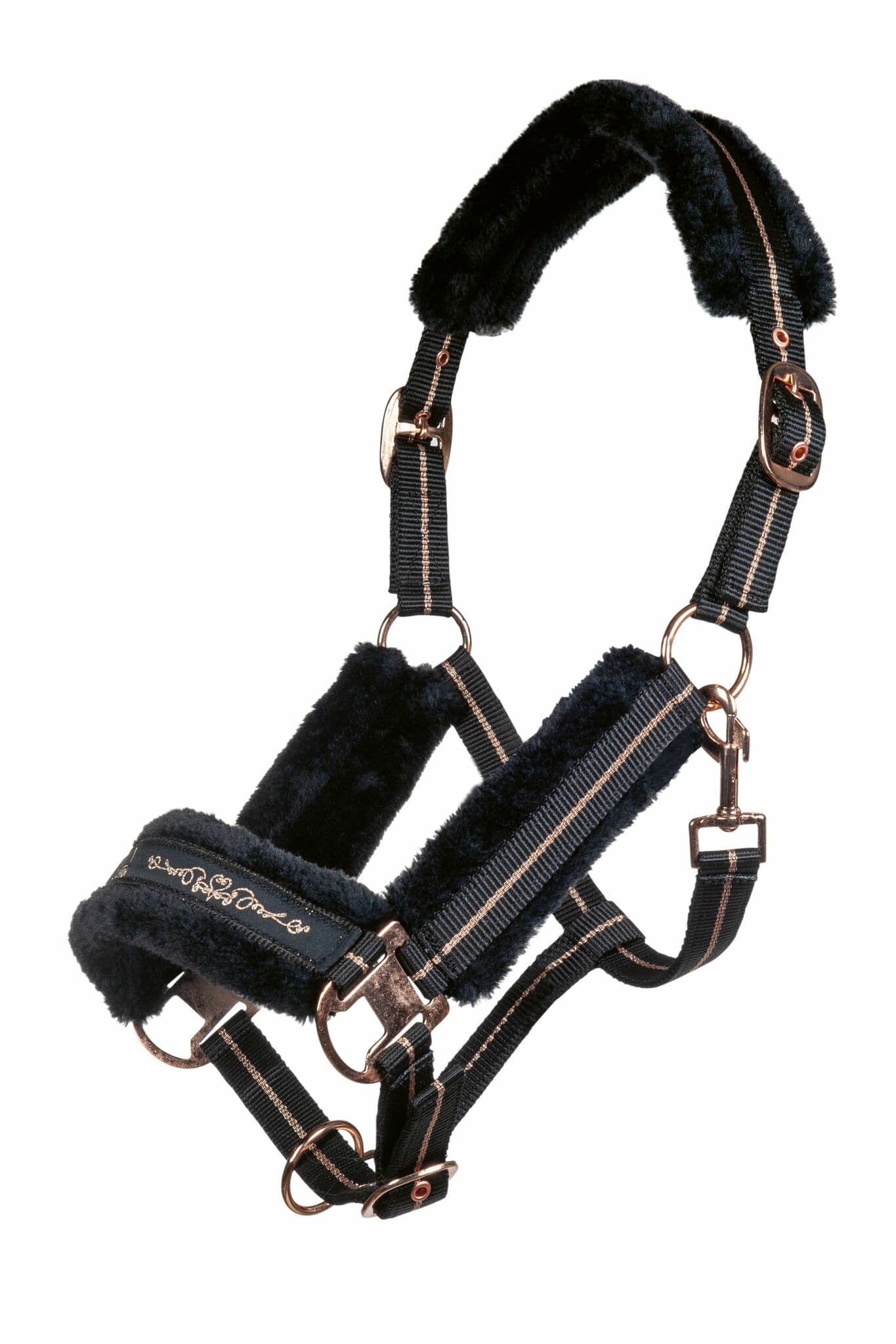 Nylongrimma, ponny-full, HKM Rosegold