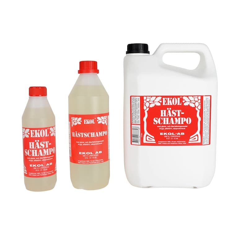 Hästschampo, 0,5-5L, Ekol