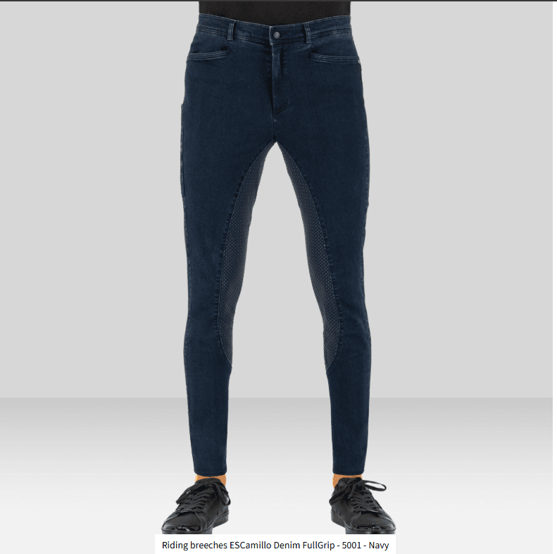 Ridbyxa, herr 42-54, E-S Camillo Denim