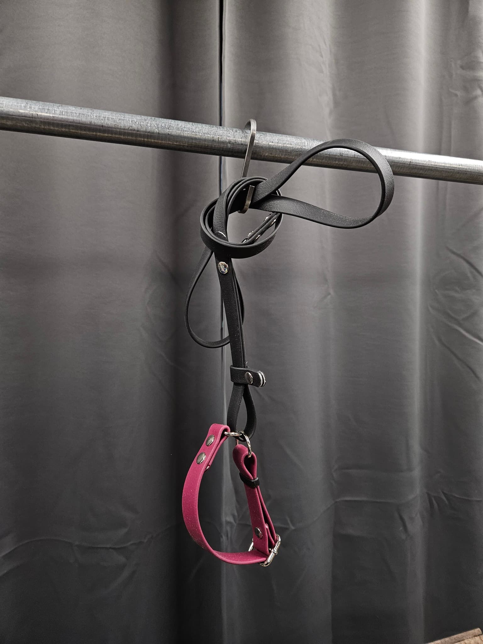 Halsband + koppel, 30 cm